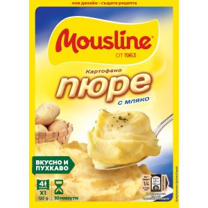 КАРТОФЕНО ПЮРЕ МЮСЛИН С МЛЯКО 125ГР
