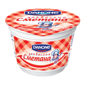 ДАНОН ЗАКВАСЕНА СМЕТАНА 0.200