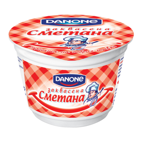 ДАНОН ЗАКВАСЕНА СМЕТАНА 0.200