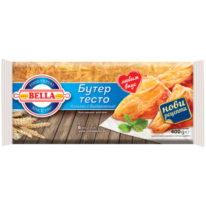 БЕЛЛА БУТЕР ТЕСТО 0.400 ЗАМРАЗЕНО