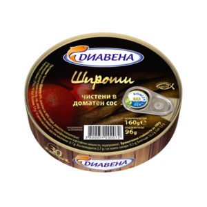 ДИАВЕНА КОПЪРКА/ШПРОТИ 0.160 ДОМАТЕН СОС