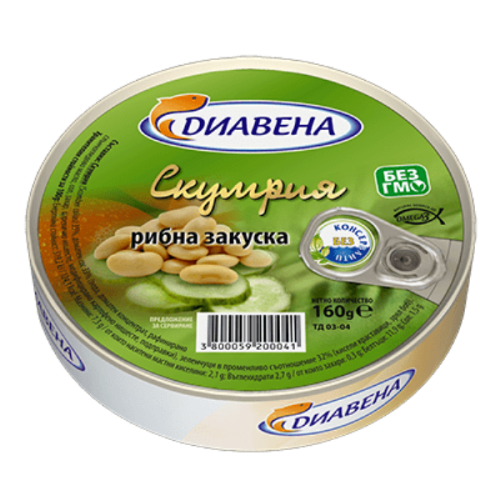 ДИАВЕНА СКУМРИЯ 0.160 РИБНА САЛАТА
