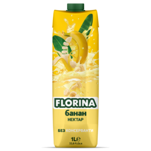 ФЛОРИНА НЕКТАР 1Л БАНАН 25пр/1105/