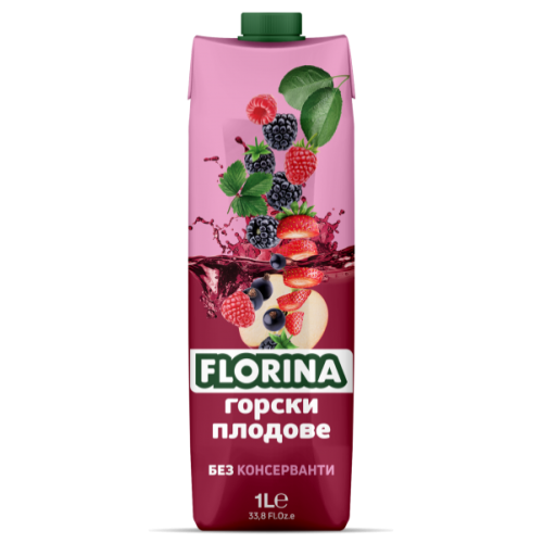 ФЛОРИНА ПЛОД.НАПИТКА 1Л ГОРСКИ ПЛОД 20пр/1143/