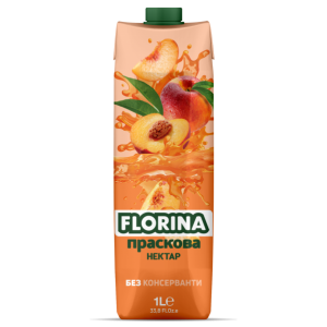 ФЛОРИНА НЕКТАР 1Л ПРАСКОВА 50пр/1037/
