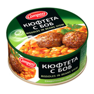 КОМПАС КЮФТЕТА С БОБ 300ГР.