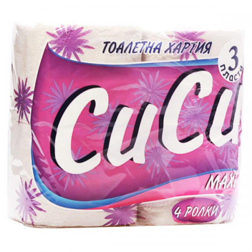 ТОАЛЕТНА ХАРТИЯ СИСИ 4БР.СТЕК