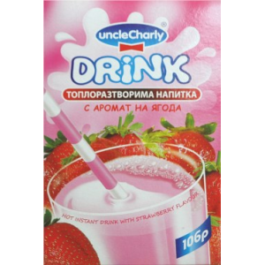 МЛЕЧНА НАПИТКА ЯГОДА - Чичо Чарли