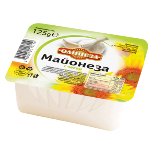 ОЛИНЕЗА МАЙОНЕЗА 0.125 ЧЕСЪН