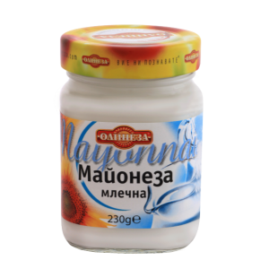 ОЛИНЕЗА МАЙОНЕЗА БУРКАН 0.230 МЛЕЧНА