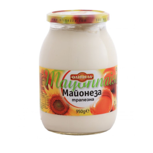 ОЛИНЕЗА МАЙОНЕЗА БУРКАН 0.950 ТРАПЕЗНА