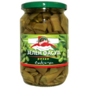 СТОРКО ЗЕЛЕН ФАСУЛ 0.720 ПЛОСЪК НАРЯЗАН