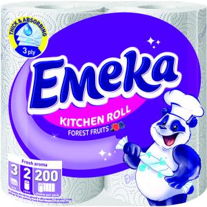 КУХН. РОЛКА ЕМЕКА ТРИПЛАСТОВА 2бр ЛИЛАВА /6591/