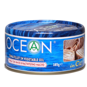 ОКЕАН РИБА ТОН ФИЛЕ В РАСТИТЕЛНО МАСЛО 185ГР/0101/