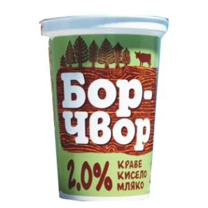 БОР ЧВОР КИСЕЛО МЛЯКО 2пр