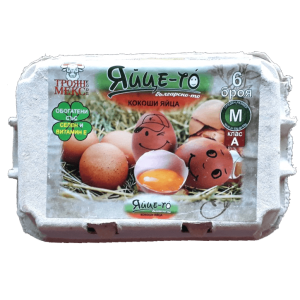 ЯЙЦА ЯЙЦЕ-ТО М 6бр КУТИЯ