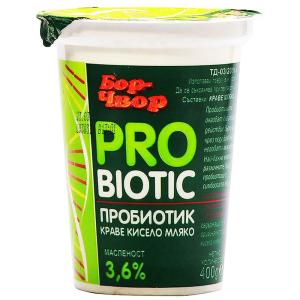 БОР ЧВОР КИСЕЛО МЛЯКО ПРОБИОТИЧНО 3.6