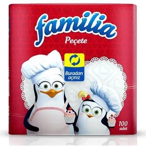 САЛФЕТКИ ФАМИЛИЯ 100/24 ЧЕРВЕНИ /2220/