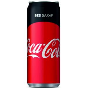 КОКА КОЛА 0.330 ZERO КЕН