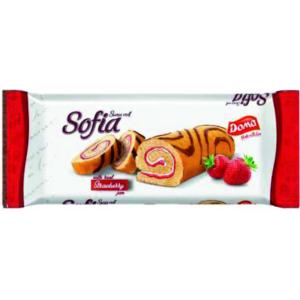 ДОМА РУЛО 0.200 СОФИЯ КРЕМ ЯГОДА ДЕКОРАЦИЯ