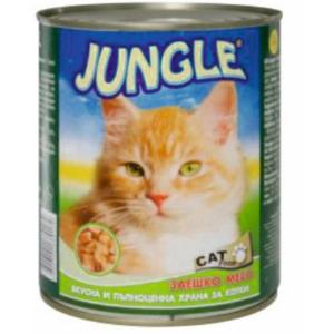 ДЖАНГЪЛ КОТКА 0.820 КОНСЕРВА ХАПКИ ЗАЕК
