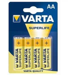 ВАРТА SUPERLIFE ЦИНКОВИ 4БР АА БЛИСТЕР /6267/