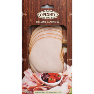 ОРЕХИТЕ ПУЕШКО ФИЛЕ ПУШЕНО 0.100 СЛАЙС