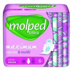 ДП МОЛПЕД УЛТРА ДЪЛГИ 8БР ДЕО ФЛОРАЛ