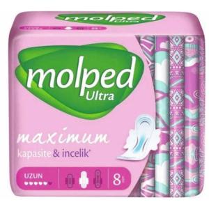 ДП МОЛПЕД УЛТРА ДЪЛГИ 8БР ДЕО ФЛОРАЛ