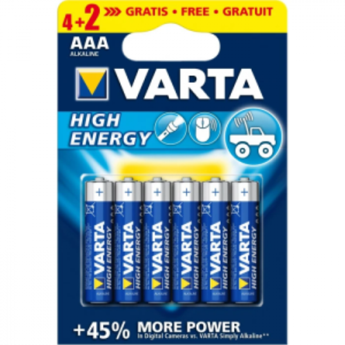 ВАРТА HIGH ENERGY АЛКАЛНИ 4+2 ААА /5231/