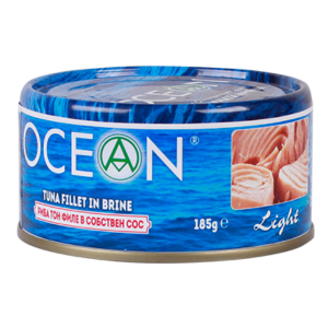 ОКЕАН РИБА ТОН ФИЛЕ В СОБСТВЕН СОС 0.185/0125/