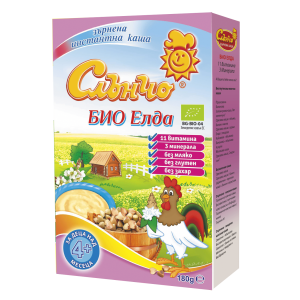 СЛЪНЧО КАША 0.200 МЛЕЧНА ЕЛДА С ПЛОДОВЕ /0091/
