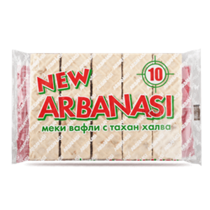 В-ЛИ АРБАНАСИ 10бр С БЯЛА ГЛАЗУРА ПАКЕТ