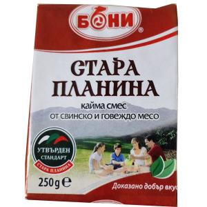 БОНИ КАЙМА СТАРА ПЛАНИНА 60/40 0.250 ЗАМРАЗЕНА