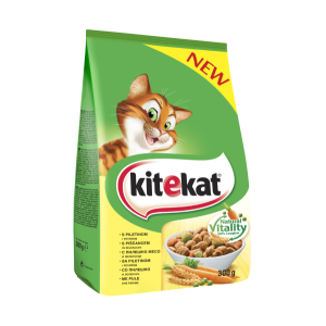 КИТИКАТ СУХО 0.300 ПТИЧЕ И ЗЕЛЕНЧУЦИ 14/80/8481/