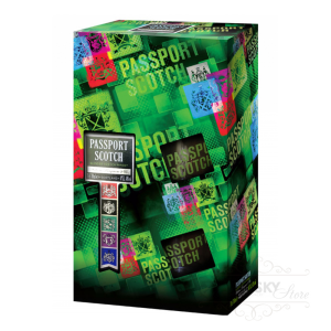 УИСКИ ПАСПОРТ 0.7Л С ДВЕ ЧАШИ