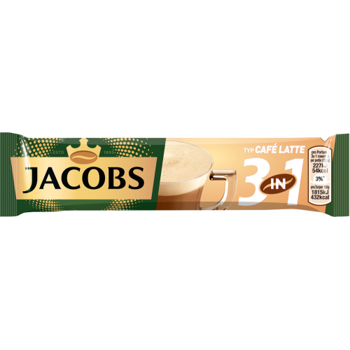 ЯКОБС 3 В 1 КАФЕ ЛАТЕ/MILD