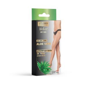 STUD. PROF ДЕПИЛИРАЩИ ЛЕНТИ ЗА ТЯЛО АЛОЕ /2857/