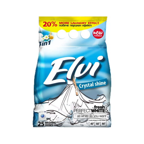 ПРАХ ЕЛВИ 2КГ WHITE CRYSTAL СИН /0078/