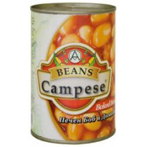 КАМПЕЗЕ БОБ ПЕЧЕН В ДОМАТЕН СОС 0.400