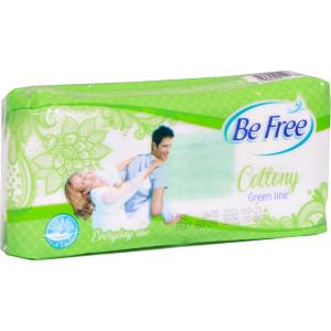 БИ ФРИ ЕЖЕДН. ПРЕВРЪЗКИ ПАМУК 18БР.GREEN LINE ЗЕЛ