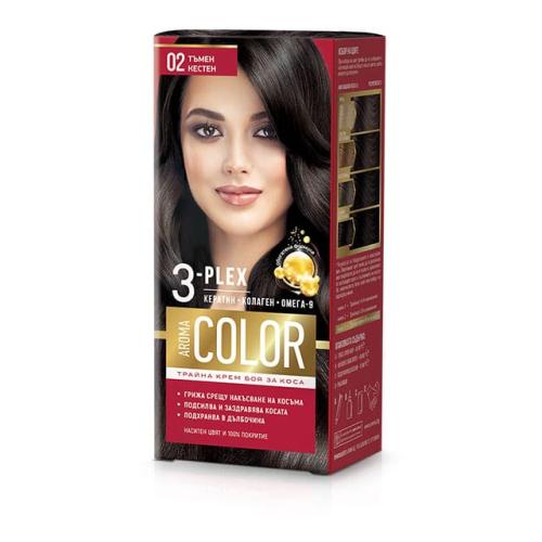 АРОМА COLOR №02 ТЪМЕН КЕСТЕН