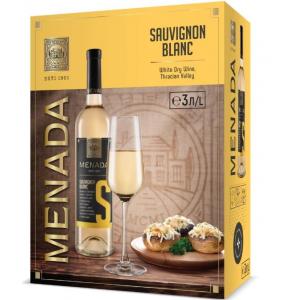 ВИНО МЕНАДА 3л СОВИНЬОН БЛАН