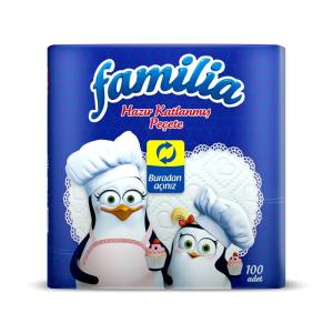 САЛФЕТКИ ФАМИЛИЯ 100/24 СИНИ СГЪНАТИ /2268/