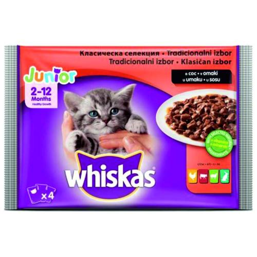 УИСКАС ПАУЧ 4х0.085 ДЖУНИЪР 13/132/4451/
