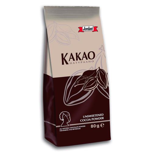ДЖОРДАНИ КАКАО НА ПРАХ 0.080 ПАКЕТ