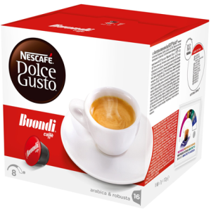 НЕСКАФЕ КАПСУЛИ 16БР.КУТИЯ ЕСПРЕСО BUONDI