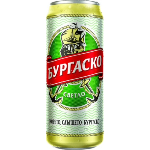 БИРА БУРГАСКО 0.500 КЕН пр 1.59лв