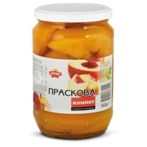 АРТЕ КОМПОТ ОТ ПРАСКОВИ 0.720 БУРКАН