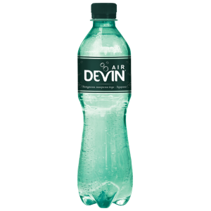 МИН. ВОДА ДЕВИН AIR PET 0.500 ГАЗИРАНА